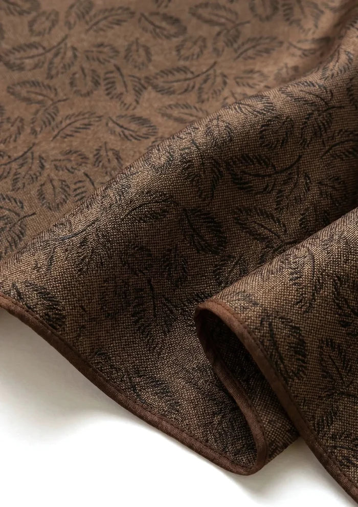 Autumn Fern Pocket Square - SARTORO