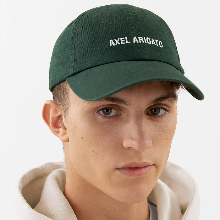 Axel Arigato - Logo Cap in Washed Green - Nigel Clare