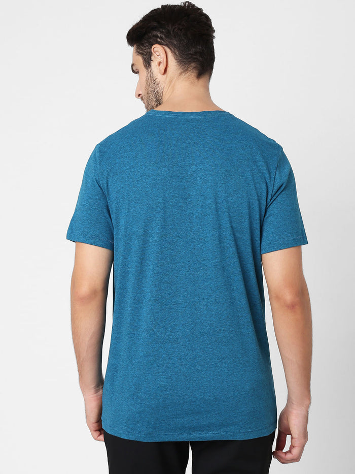 Blue Crew Neck T-Shirt