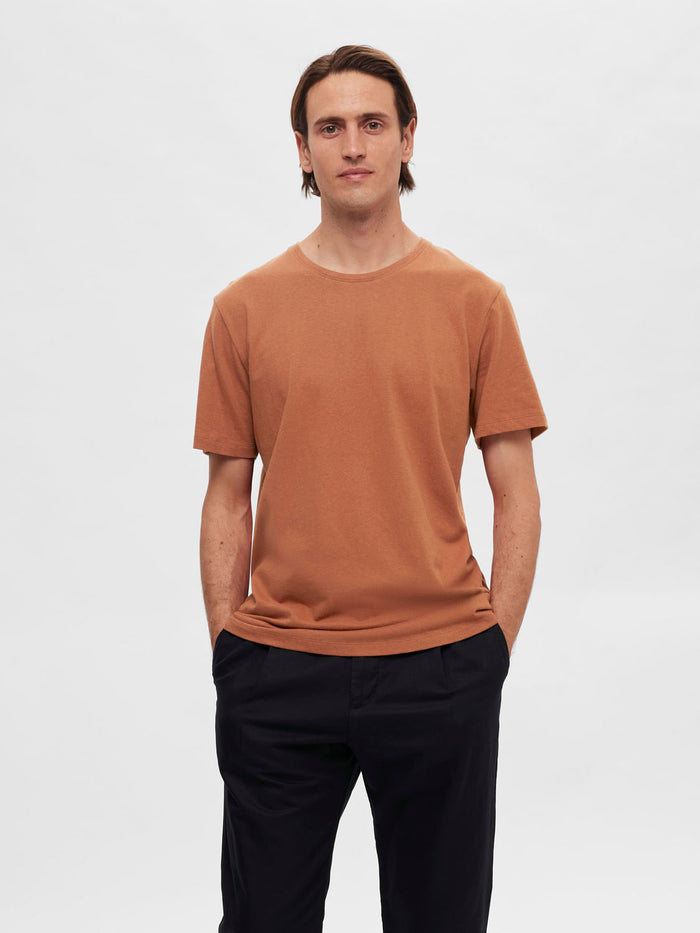 Brown Crew Neck T-Shirt