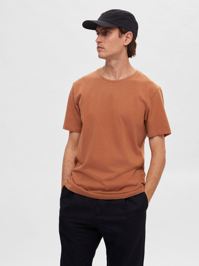Brown Crew Neck T-Shirt