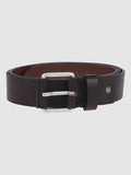 Dark Brown Leather Belt