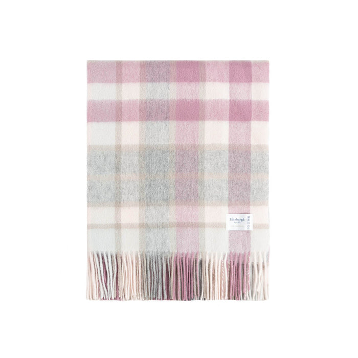 Edinburgh Lambswool Stole Artillery Pink - Heritage Of Scotland - ARTILLERY PINK