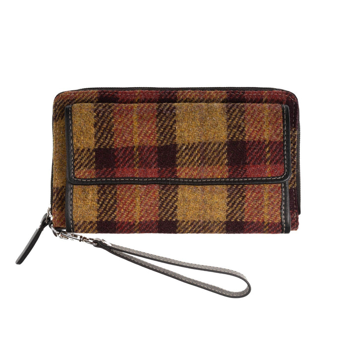 Ht Leather Travel Wallet Dpx07 / Black - Heritage Of Scotland - DPX07 / BLACK