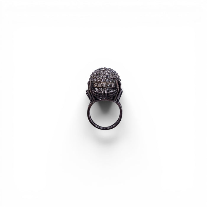 LANVIN RHINESTONE RING - SIZE 5.5
