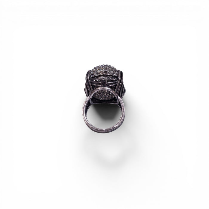 LANVIN RHINESTONE RING - SIZE 5.5