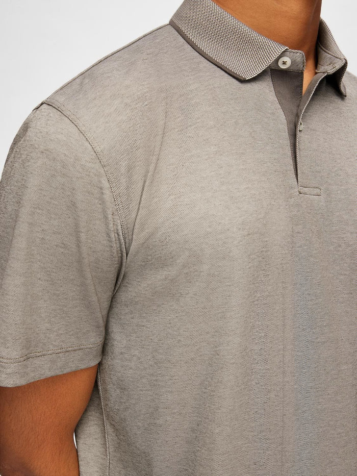 Light Brown Coolmax Polo T-Shirt