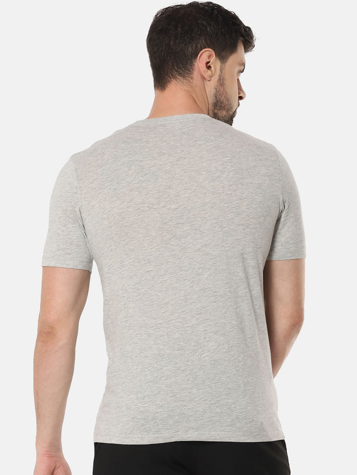 Light Grey Crew Neck T-Shirt