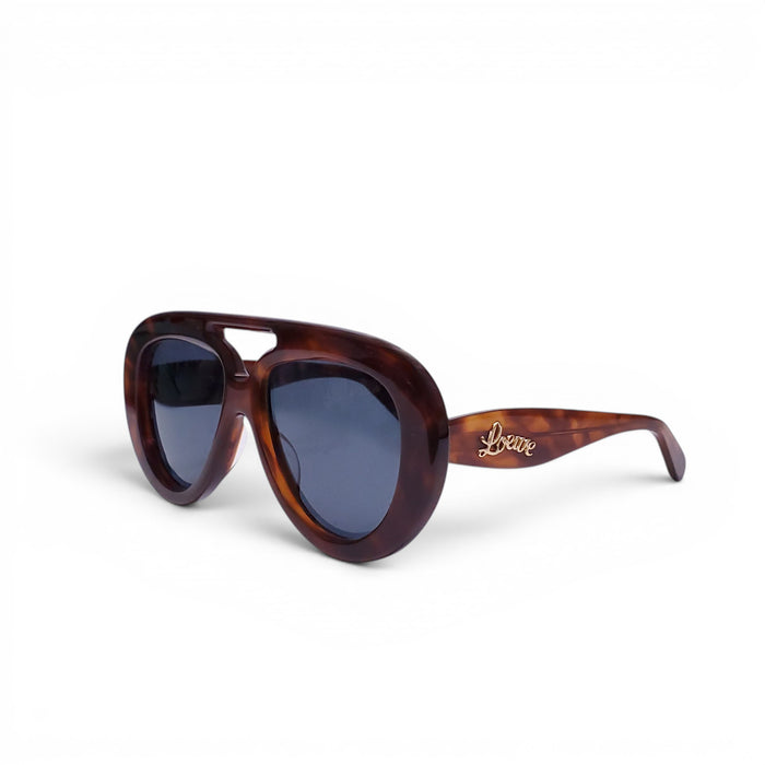 LOEWE BROWN AVIATOR SUNGLASSES