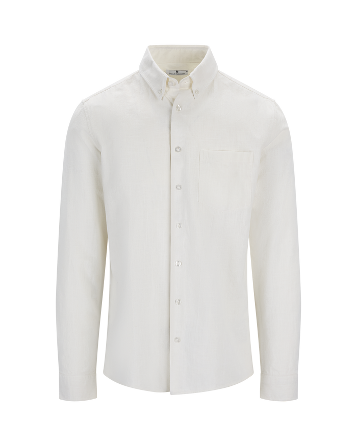 Urban Pioneers Male Nico LS Shirt SHIRT WHITE