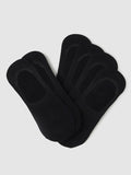 Pack of 3 No-Show Sneaker Socks - Black