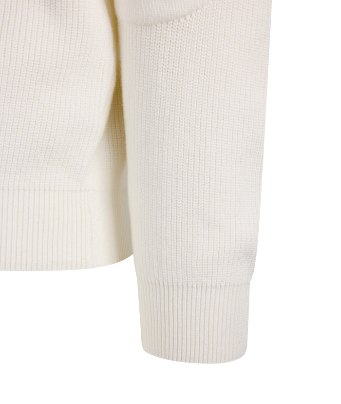 Urban Pioneers Male Pascal half-zip SWEATER CREAM