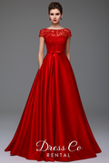 Red Elegance Gown / ชุดราตรียาวสีแดง