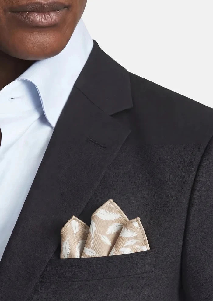Sand Feather Pocket Square - SARTORO