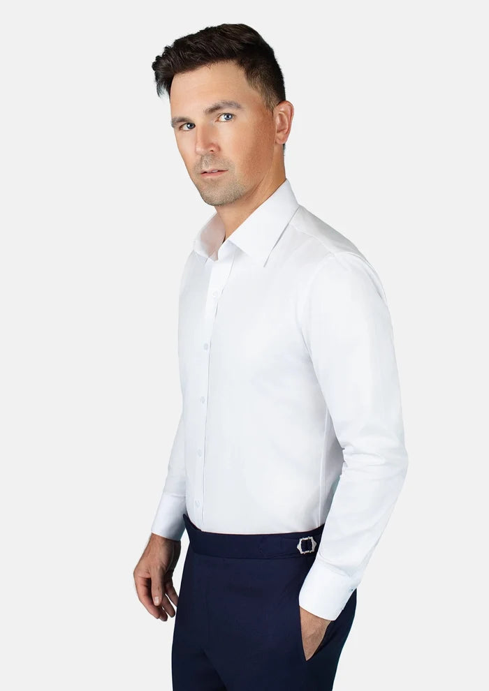 Shikibo Japanese White Shirt - SARTORO