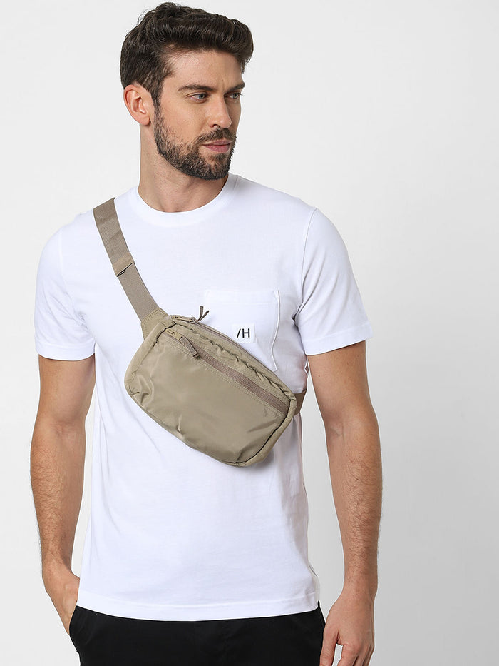 White Organic Cotton Crew Neck T-Shirt