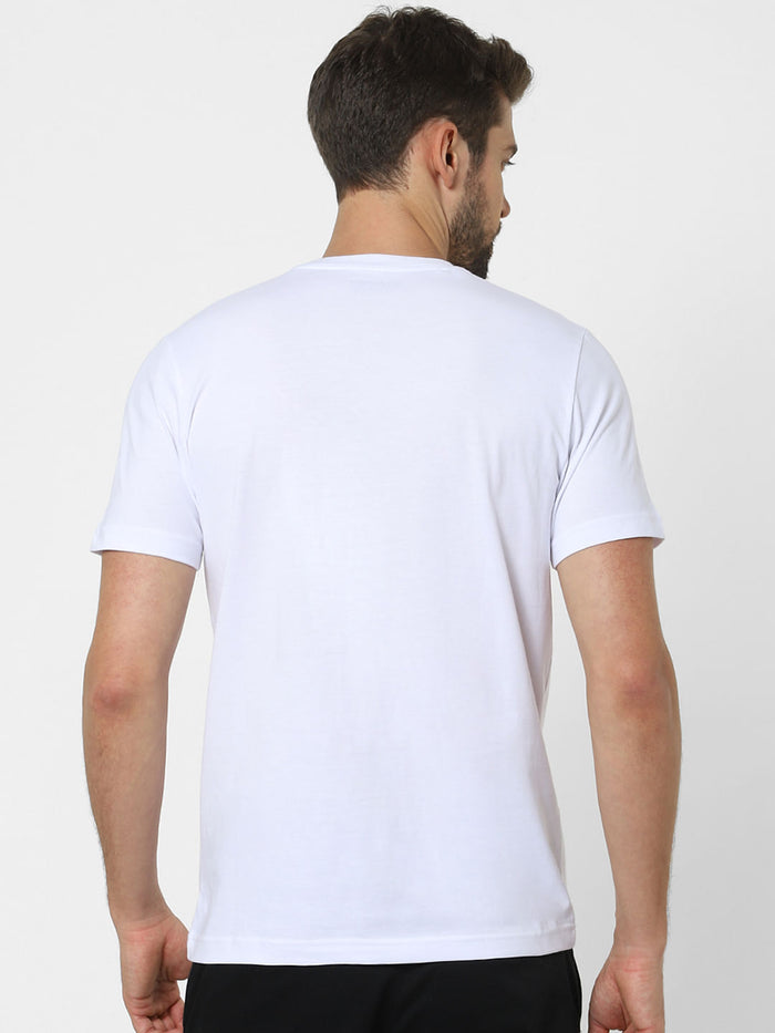 White Organic Cotton Crew Neck T-Shirt