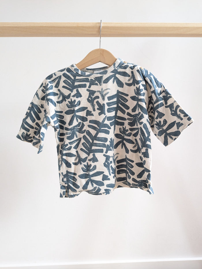 Zara Side Button T-Shirt (12-18M)