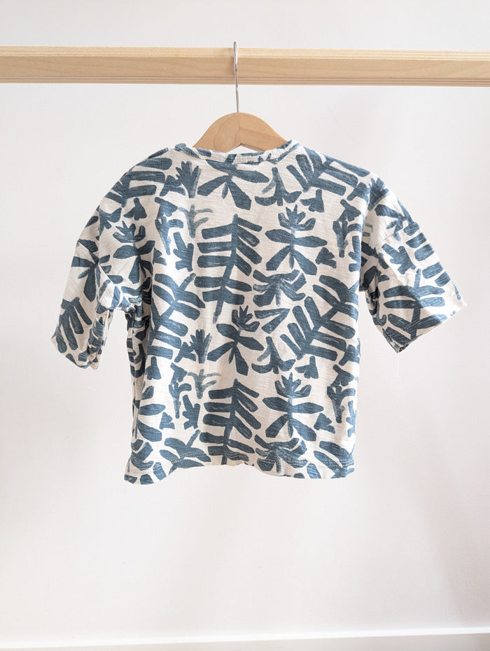 Zara Side Button T-Shirt (12-18M)