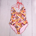 ZIMMERMANN VIOLET KNOTTED SWIMSUIT - SIZE 4